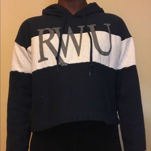 RWU Champion Cropped Sweatshirt